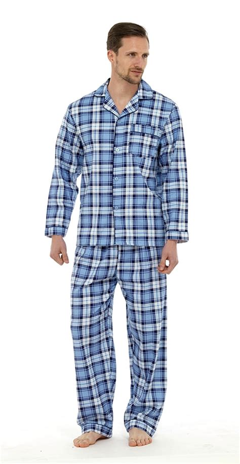 Tom Franks Herr Borstad Bomull Rutig Pyjamas Lounge Kläder