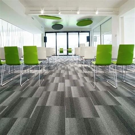 Plain Polyester Modern Office Floor Carpet At Rs 60square Feet In