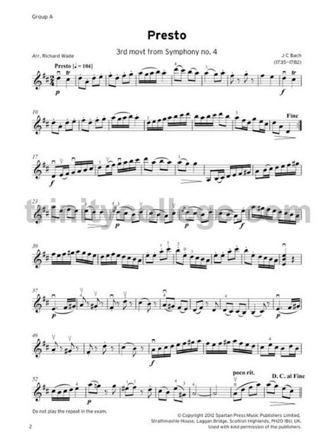 Grade 3 can be a bit of a shock (jumping into sonatinas. Violin Exam Pieces Grade 4, 2016-2019 (score & part ...