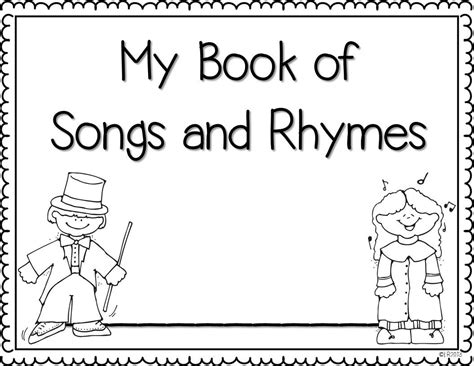 Free Kindergarten Journeys Back To School Book Of Songs And Rhymes