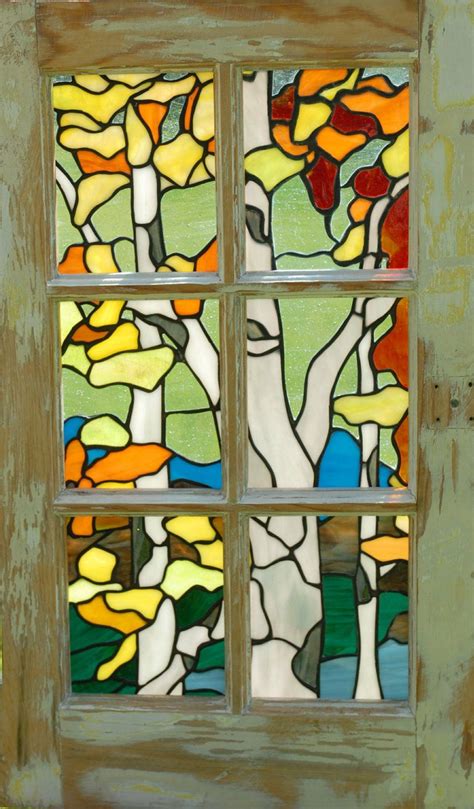Old Frame Stained Glass Art Stained Glass Old Window Frames
