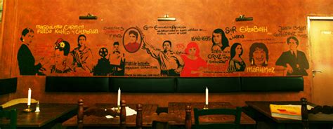 We are able to supply your mexican themed project with everything from tables and chairs to lighting, pottery, glassware and wall decor. www.bo-niche-design.com: Mural - Las Mujeres Mexicanas, 2008