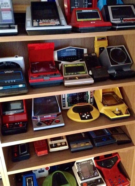 80s Handheld Game Collection Classic Video Games Retro Arcade Games
