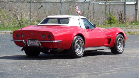 1973 Chevrolet Corvette C3 Convertible Solid Driver Stingray Summer Fun