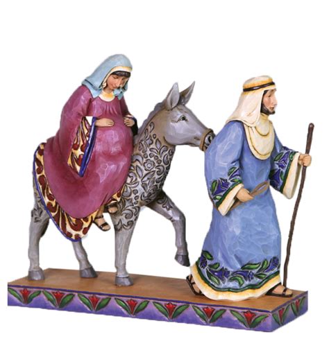 Mary And Joseph With Donkey Mary Joseph Jim Shore