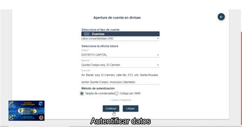 Cómo Abrir Y Usar Tu Cuenta En Dólares Del Banco De Venezuela Tutorial Rdn Red Digital