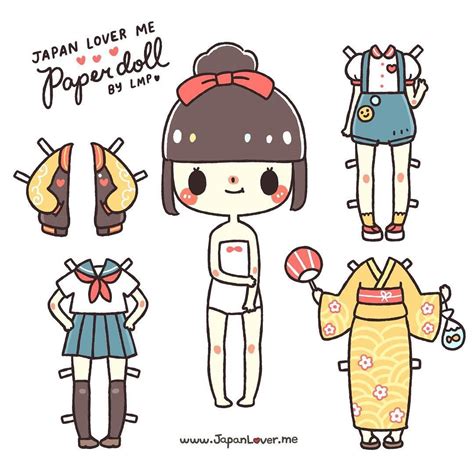 Japanloverme On Instagram Japanloverme Paperdoll By Chichilittle