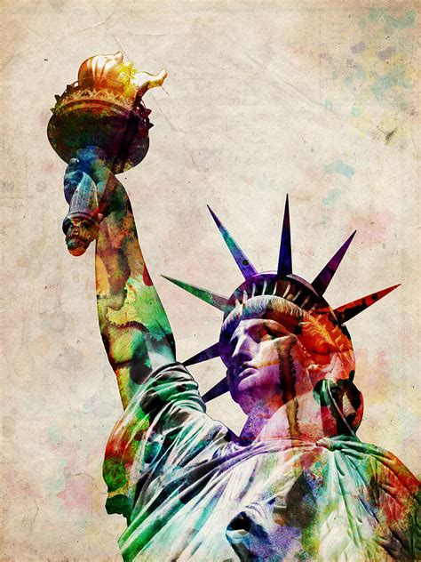 Statue Of Liberty Digital Art By Michael Tompsett Fine Art America