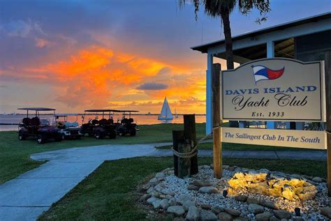 Sunset At Davis Island Yacht Club