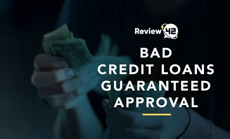 Bad Credit Loans With Guaranteed Approval In 2022
