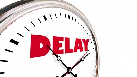 Delay Running Late Behind Schedule Clock Stock Motion Graphics Sbv