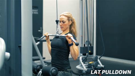 How To Do A Lat Pulldown Video Summer Strong Series Day 11