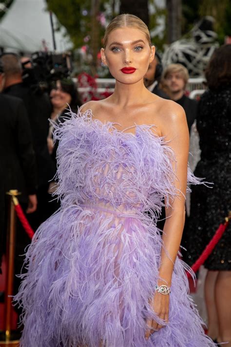 Một số người mẫu của victoria's secret chia sẻ mỗi khi có buổi biểu diễn, điều đầu tiên họ nghĩ đến là tới phòng tập. Elsa Hosk - "Sibyl" Red Carpet at Cannes Film Festival • CelebMafia