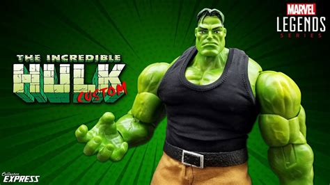 Marvel Legends Smart Hulk Professor Hulk Merged Hulk Custom Action