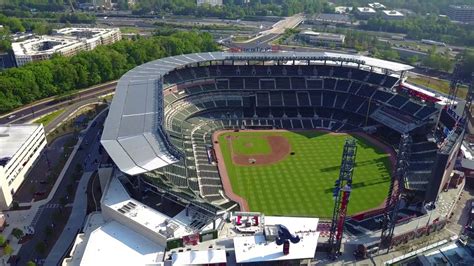 Aerial Views Of The Battery Atlanta And Suntrust Park Youtube