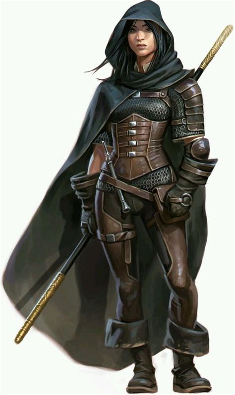 Pin By Night Story On Rpg Warriorfighter Character Portraits Female