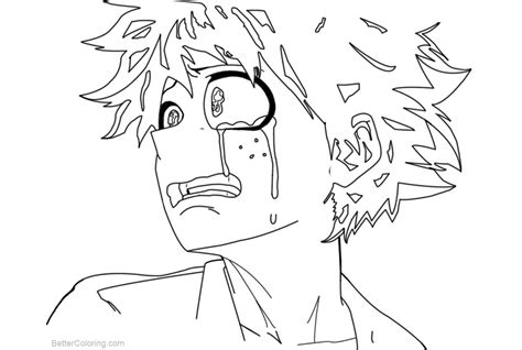 Deku Coloring Pages My Hero Academia Coloring Home My Xxx Hot Girl