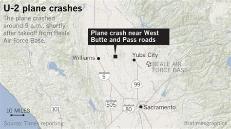 Breaking U2 Spy Plane Crash In Northern California
