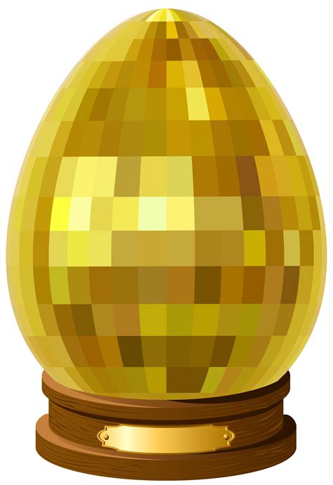 Pin amazing png images that you like. Golden Eeaster Egg Statue Transparent PNG Clip Art Image ...