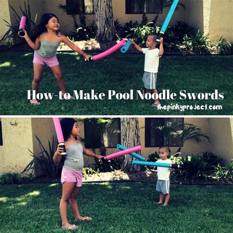 How To Make Pool Noodle Swordsfeatured Image The Pinky Project