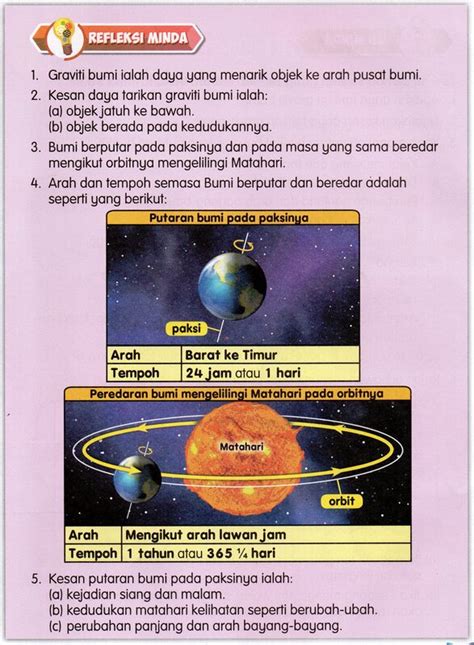 Laman sains menyediakan & nota sains & pelbagai informasi terkini khas untuk anda. NOTA SAINS TAHUN 4 UNIT 9: BUMI - Chang Tun Kuet