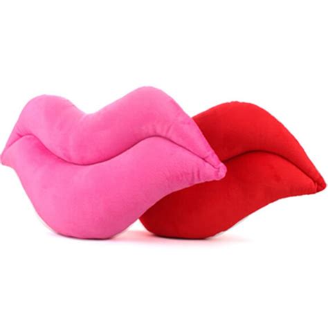 1pc Home Decor Creative Lovely Lips Pillows Cushions Plush Toys
