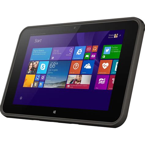 Refurbished Hp Pro Tablet 100 Ee G1 January 2015 64gb Black Wifi