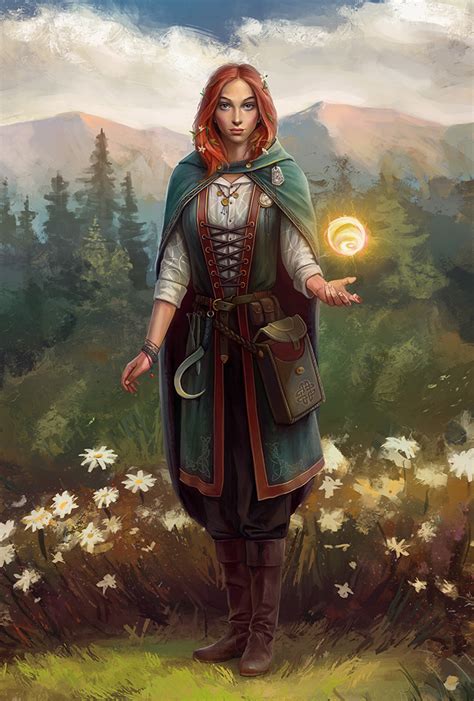 Druid Dandd Character Dump Concept Art Characters Character Art