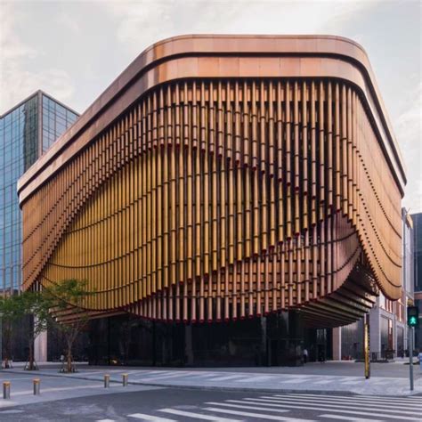 Fosun Foundation Bamboo Building Architecture Designs Ali Hasan