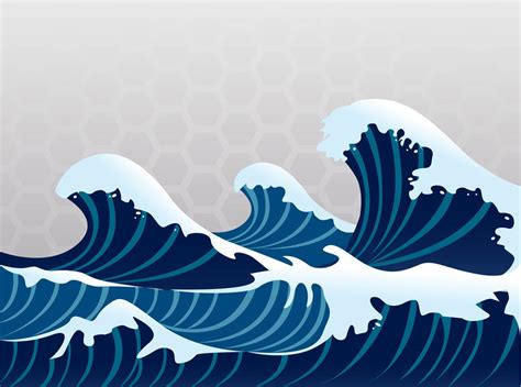 Download 13 Cartoon Wave Vector Images - Cartoon Ocean Waves ...