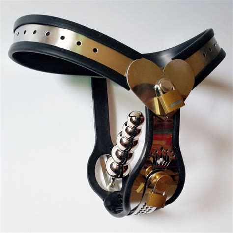 Female Chastity Belt Love Shape Y Type Stainless Steel Device Bdsm