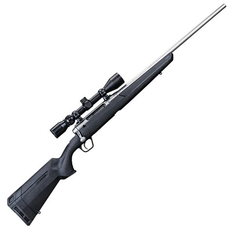 Savage Arms Axis Xp Scoped Stainlessblack Bolt Action Rifle 308