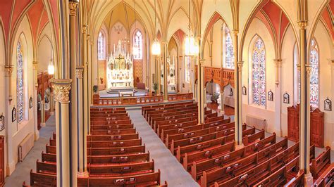 8 Wonders Of Kansas Architecture Holy Cross Church Pfeifer Kansas