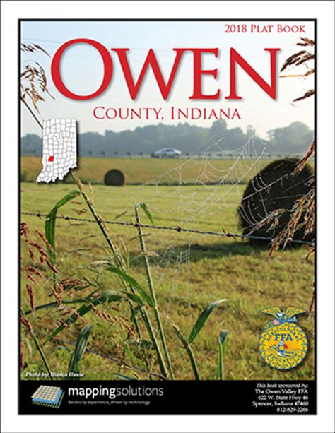 Owen County Indiana 2018 Plat Book Mapping Solutions