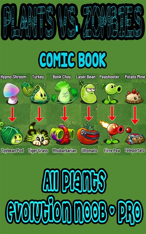 Plant Vs Zombies Game Book All Plants Evolution Noob Pro By Bob