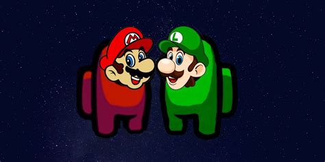 Among Us: How To Get The Mario & Luigi Skin Mods | Screen Rant
