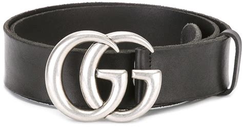 Gucci Interlocking Gg Buckle Belt In Brown For Men Lyst