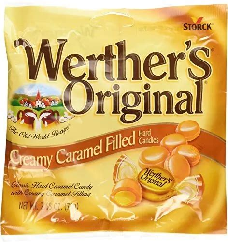 Werthers Original Creamy Caramel Filled Hard Candies 265oz 3 Pack