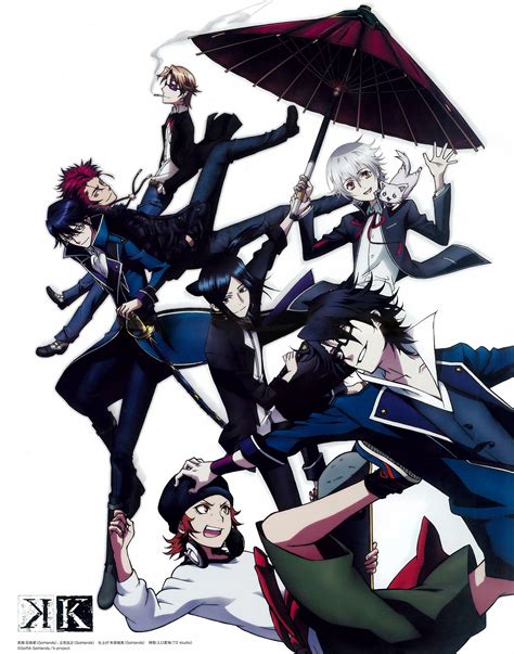 K Project Misaki Yata Neko K Project Saruhiko Fushimi Mikoto Suoh