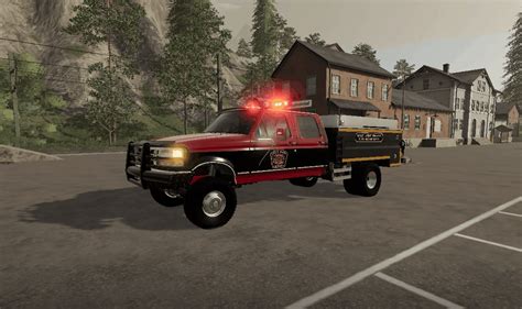 Ford American Fire Truck V5 0 Mod Farming Simulator 2022 Mod LS 2022