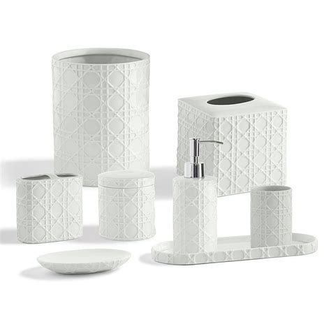 Are you looking to find a replacement for your old rusty bathroom waste basket, or are you trying to spruce up your bathroom's style with some trendy decor? Cassadecor Wicker Bath Accessories Collection