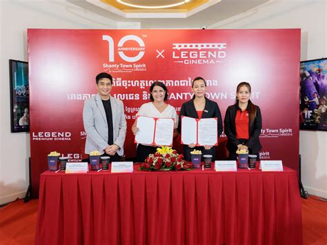 Legend Cinema and Shanty Town Spirit Form Strategic Partnership