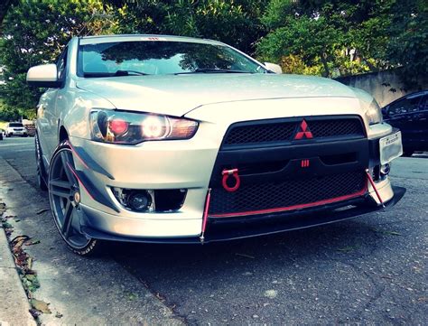 Evo x look front bumper cover (106953). Body Kit Completo Lancer Evo X Gt / Mt Lip Splitter - R$ 1 ...