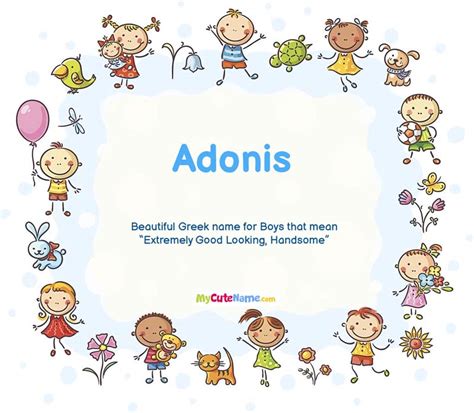 Adonis Meaning What Is The Meaning Of Name Adonis Mycutename
