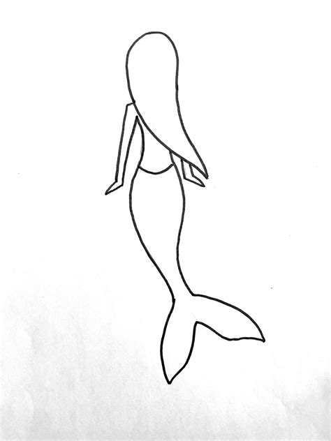 How To Draw A Mermaid Thats Beautiful And Easy Step By Step Drawing