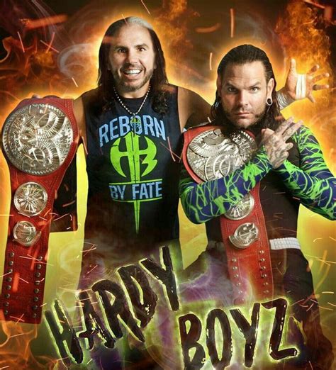 Matt Jeff Hardy Former Wwe Raw Tag Team Champion The Hardy Boyz