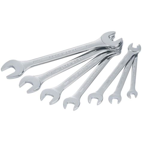 Craftsman 7 Piece Metric Open End Wrench Set In The Combination