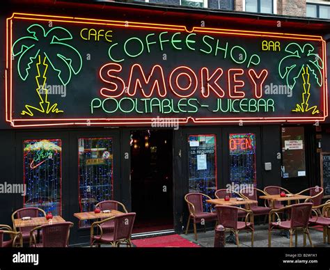 Coffee Shop In Amsterdam Netherlands Stock Photo Royalty Free Image