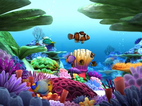 Marine Life 3d Screensaver Megagames