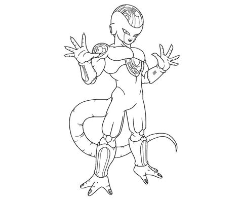 Dragon Ball Coloring Pages Frieza Frieza Coloring Pages Coloring Home